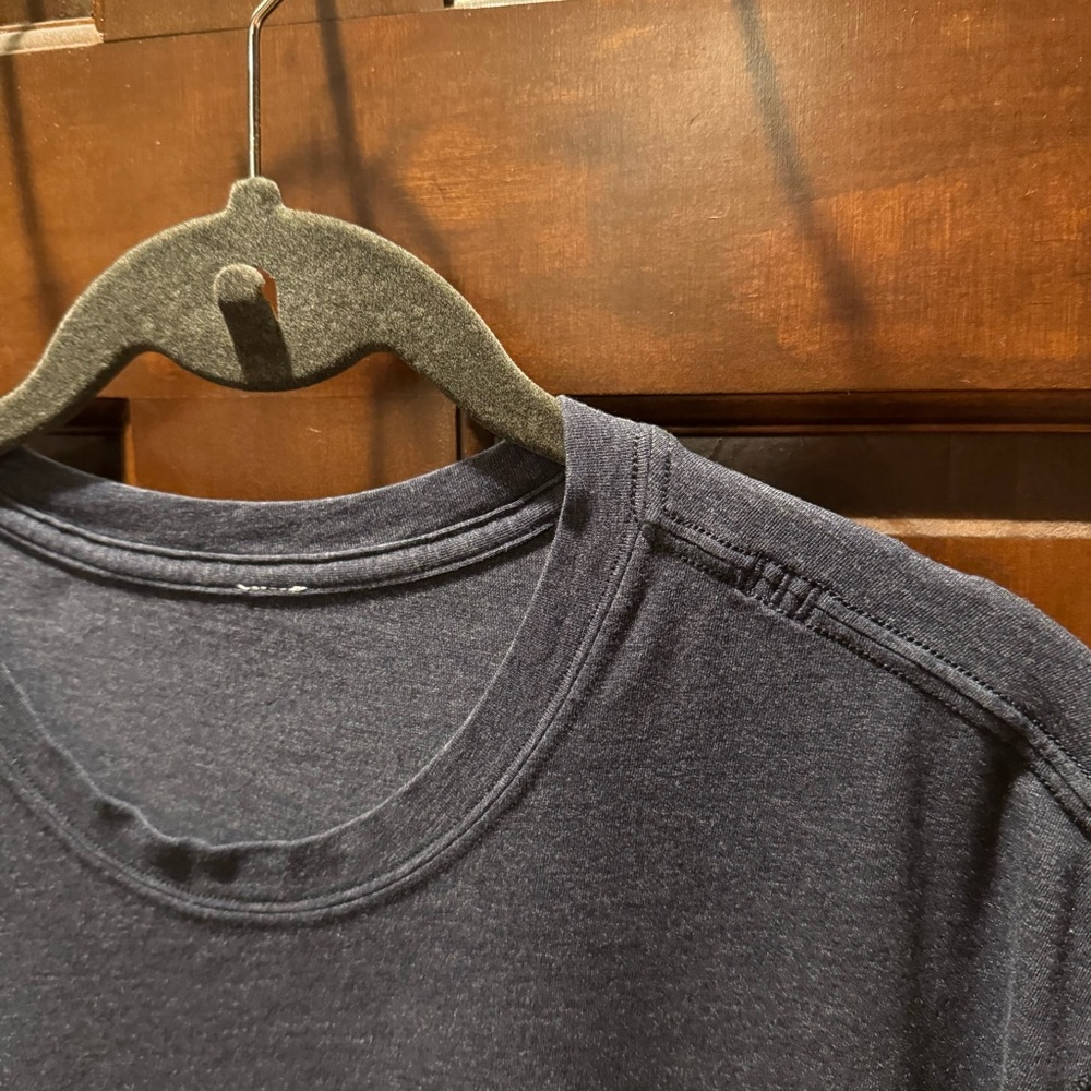 lululemon athletica Men's Short Sleeve Crew Tee in Dark Blue
